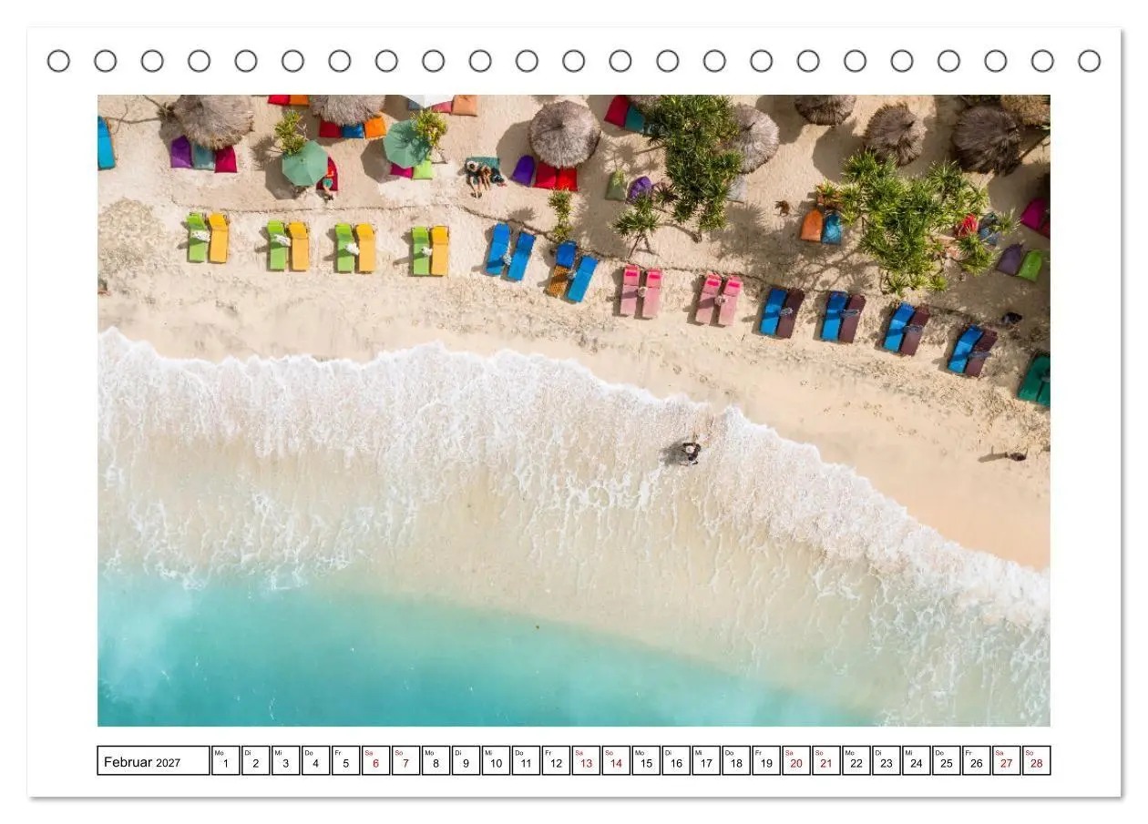 Bild: 9783569396890 | Traumstrände - Naturparadiese aus aller Welt (Tischkalender 2027...
