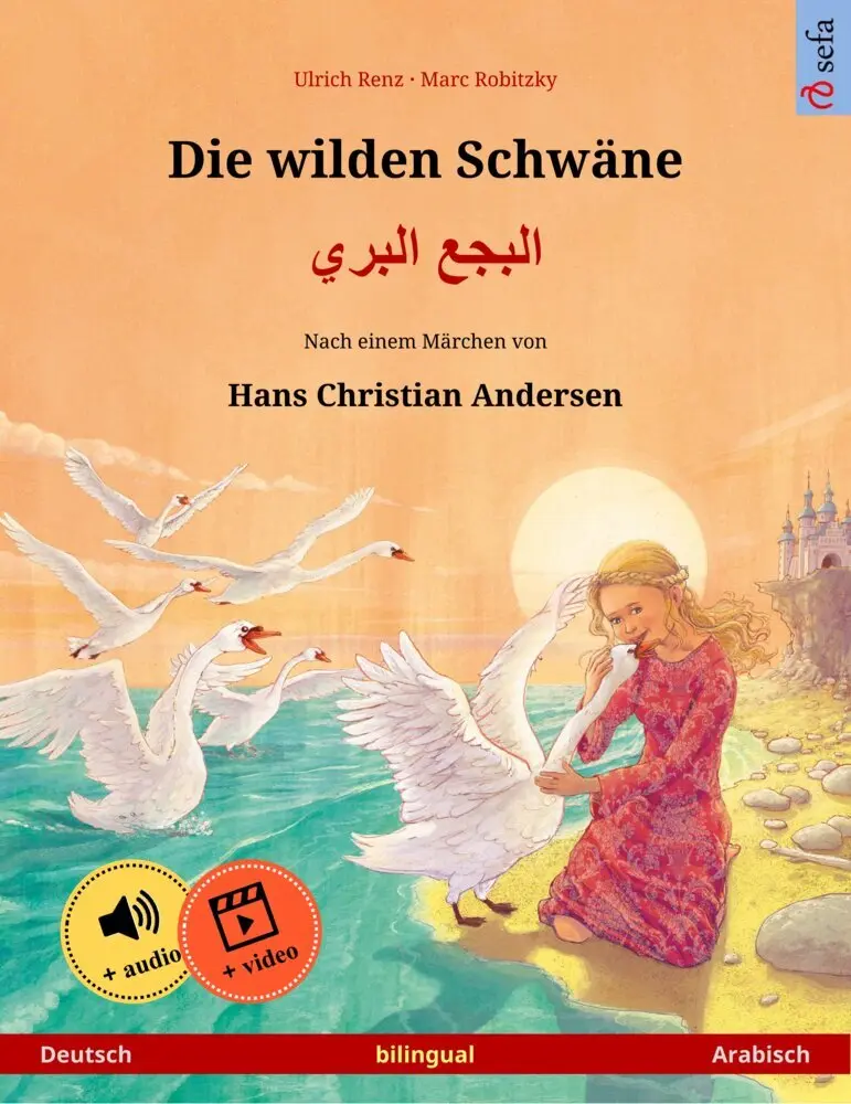 Cover: 9783739986890 | Die wilden Schwäne - (Deutsch - Arabisch) | Ulrich Renz | Taschenbuch