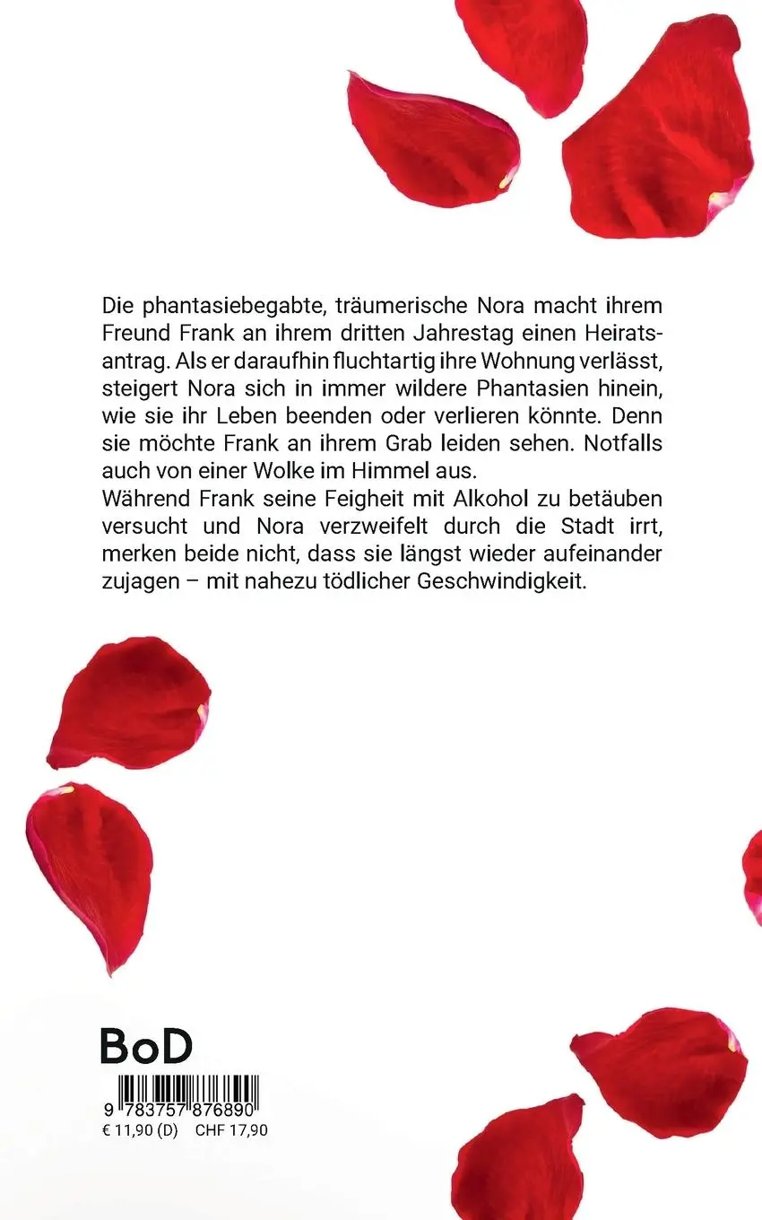 Rückseite: 9783757876890 | Noras einhundertacht Arten zu sterben | Patrick Sandro Nonn | Buch