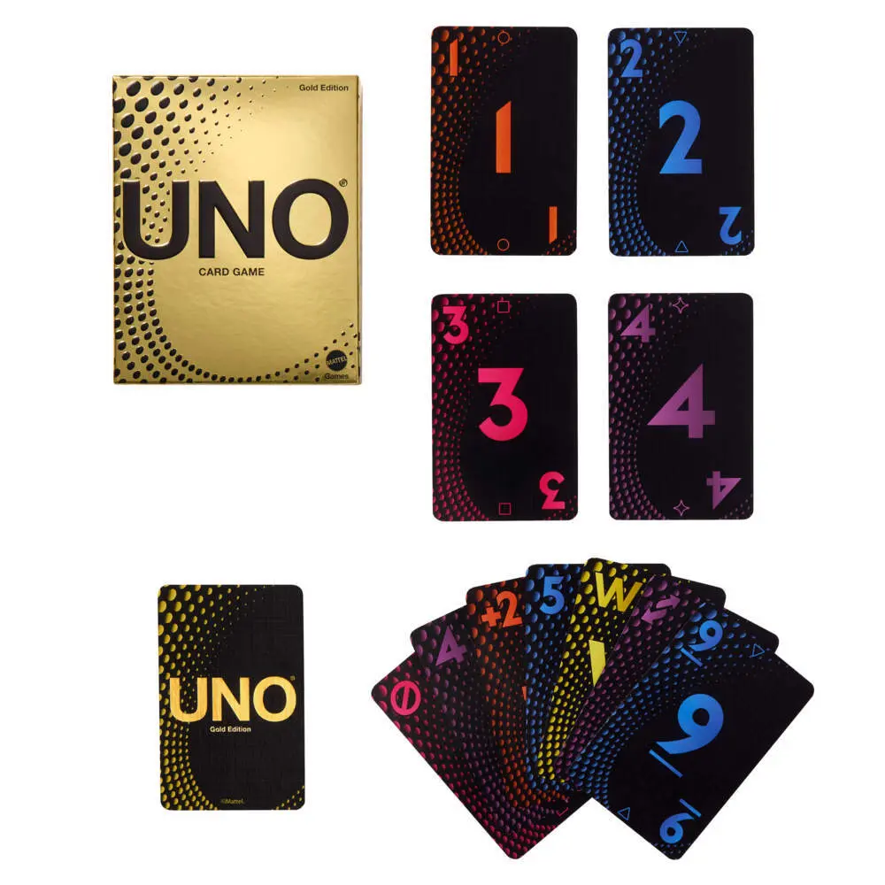 Bild: 194735326990 | UNO Gold.JHB35 | Spiel | JHB35 | Deutsch | 2026 | Mattel