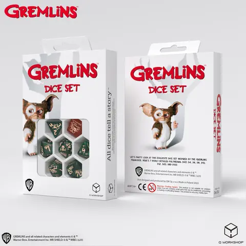 Cover: 5907699496990 | Gremlins Dice Set | Q-Workshop | EAN 5907699496990