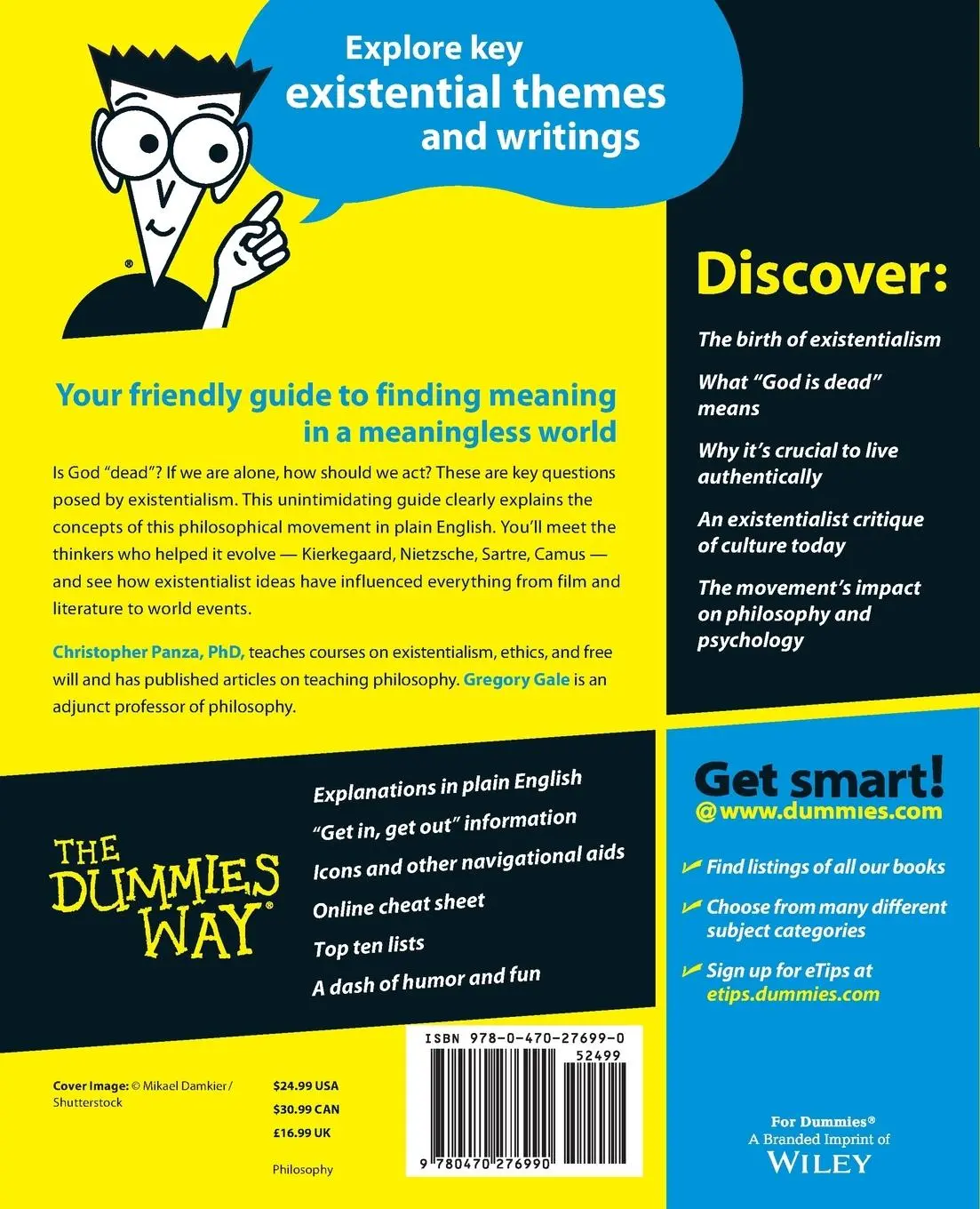 Rückseite: 9780470276990 | Existentialism For Dummies | Christopher Panza (u. a.) | Taschenbuch