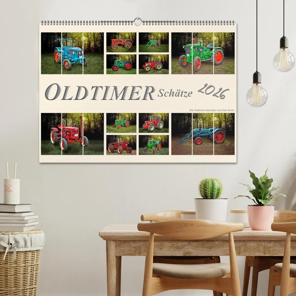 Bild: 9783516056990 | Oldtimer Schätze. Ein Traktoren-Kalender (Wandkalender 2026 DIN A2...