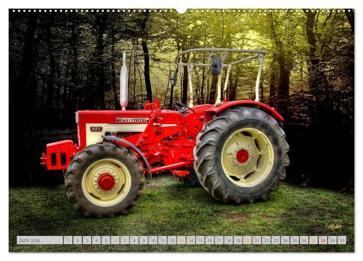 Bild: 9783516056990 | Oldtimer Schätze. Ein Traktoren-Kalender (Wandkalender 2026 DIN A2...