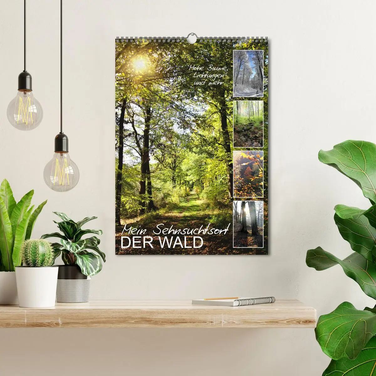 Bild: 9783516366990 | Mein Sehnsuchtsort, der Wald (Wandkalender 2026 DIN A3 hoch),...