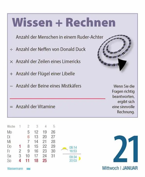 Bild: 9783731886990 | Gehirnjogging 2026 | Verlag Korsch | Kalender | 328 S. | Deutsch