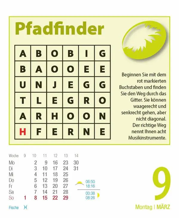 Bild: 9783731886990 | Gehirnjogging 2026 | Verlag Korsch | Kalender | 328 S. | Deutsch