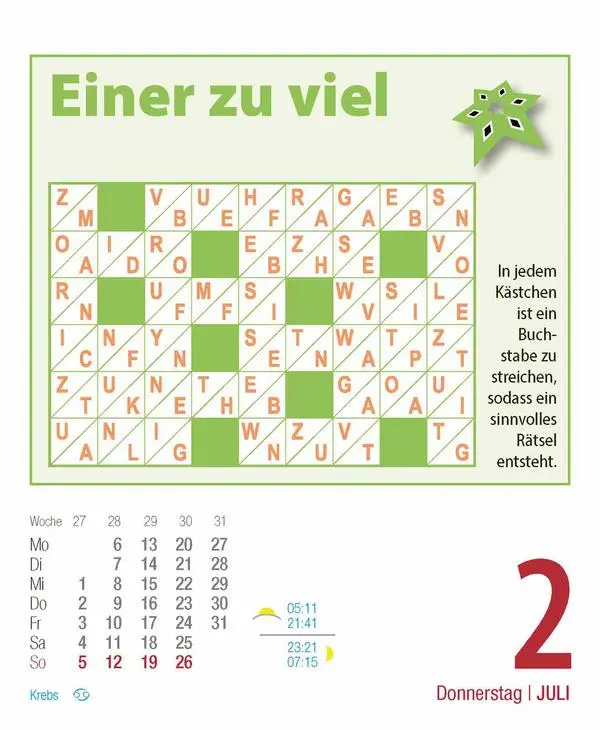 Bild: 9783731886990 | Gehirnjogging 2026 | Verlag Korsch | Kalender | 328 S. | Deutsch