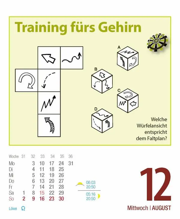Bild: 9783731886990 | Gehirnjogging 2026 | Verlag Korsch | Kalender | 328 S. | Deutsch
