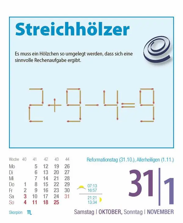 Bild: 9783731886990 | Gehirnjogging 2026 | Verlag Korsch | Kalender | 328 S. | Deutsch