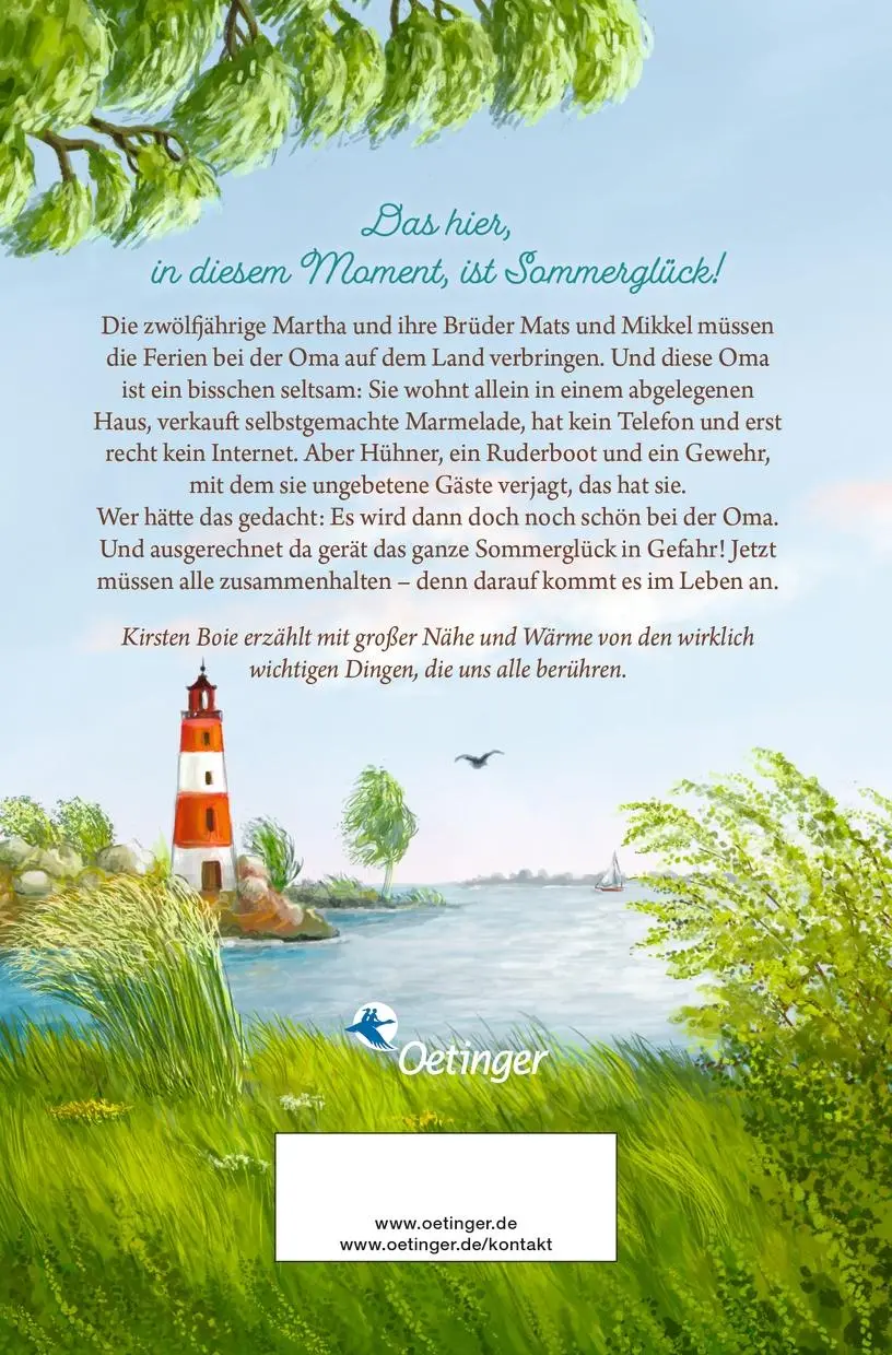 Rückseite: 9783751206990 | Sommerby 1. Ein Sommer in Sommerby | Kirsten Boie | Taschenbuch | 2025