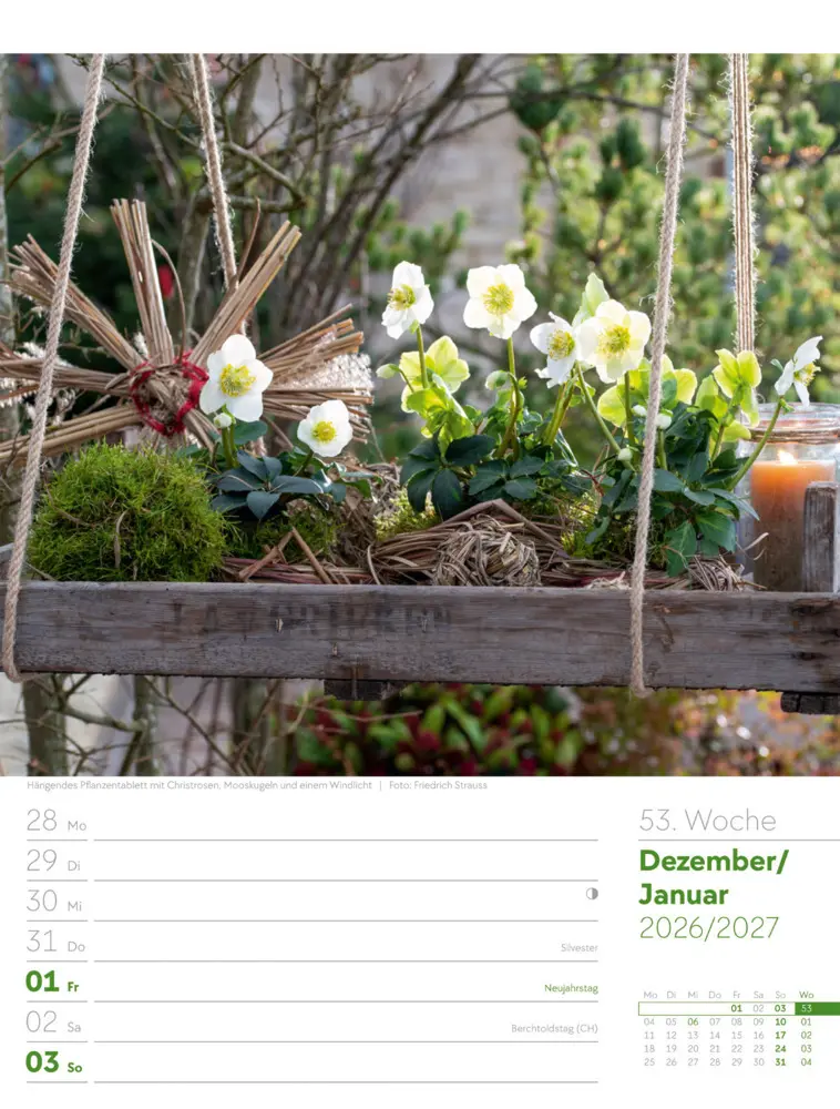 Bild: 9783838426990 | Gartenglück Wochenplaner Kalender 2026 | Ackermann Kunstverlag GmbH