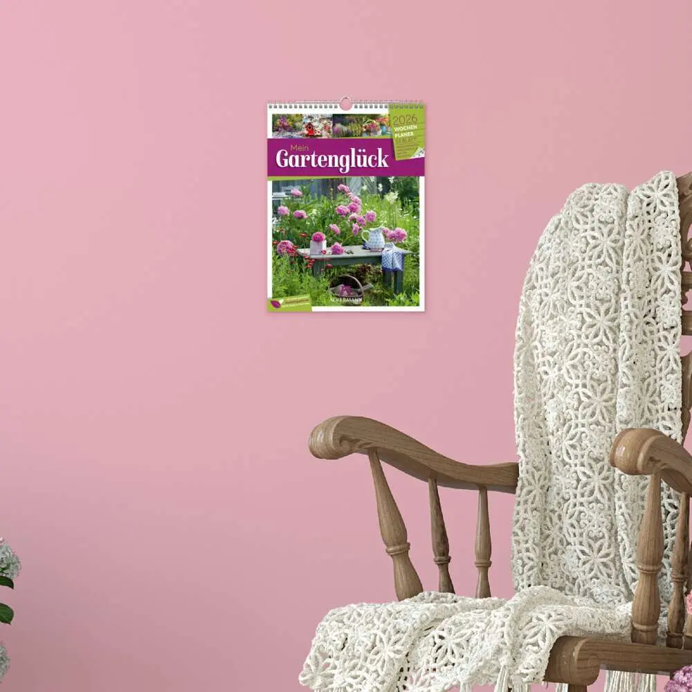 Bild: 9783838426990 | Gartenglück Wochenplaner Kalender 2026 | Ackermann Kunstverlag GmbH