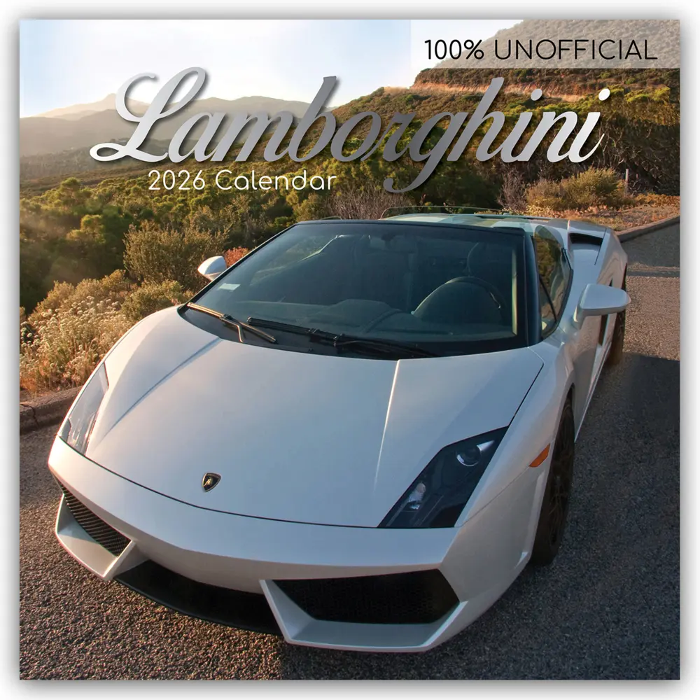 Flechsig Lamborghini 2026 - 16-Monatskalender