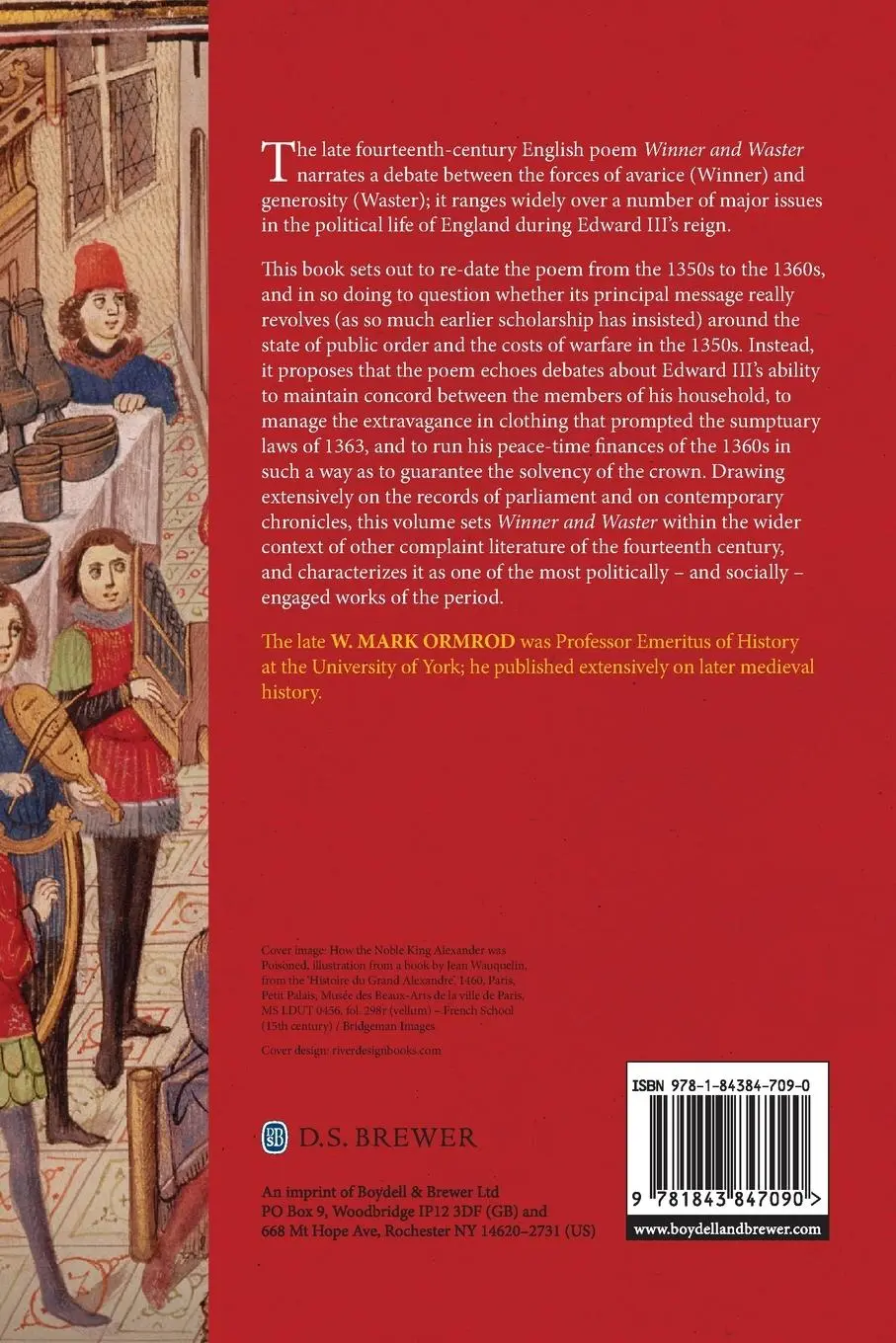 Rückseite: 9781843847090 | Winner and Waster and its Contexts | W Mark Ormrod | Taschenbuch