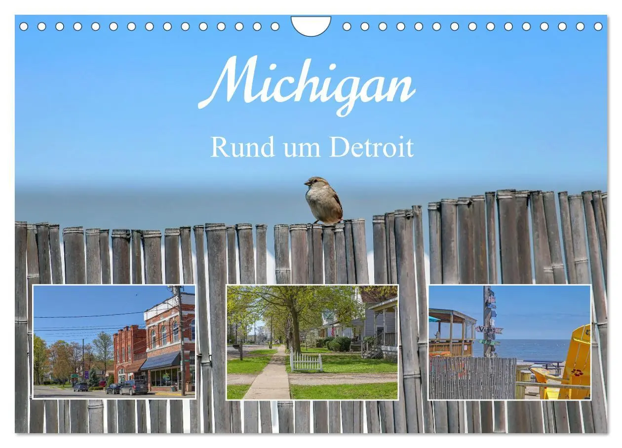 Cover: 9783457307090 | Michigan - Rund um Detroit (Wandkalender 2026 DIN A4 quer),...