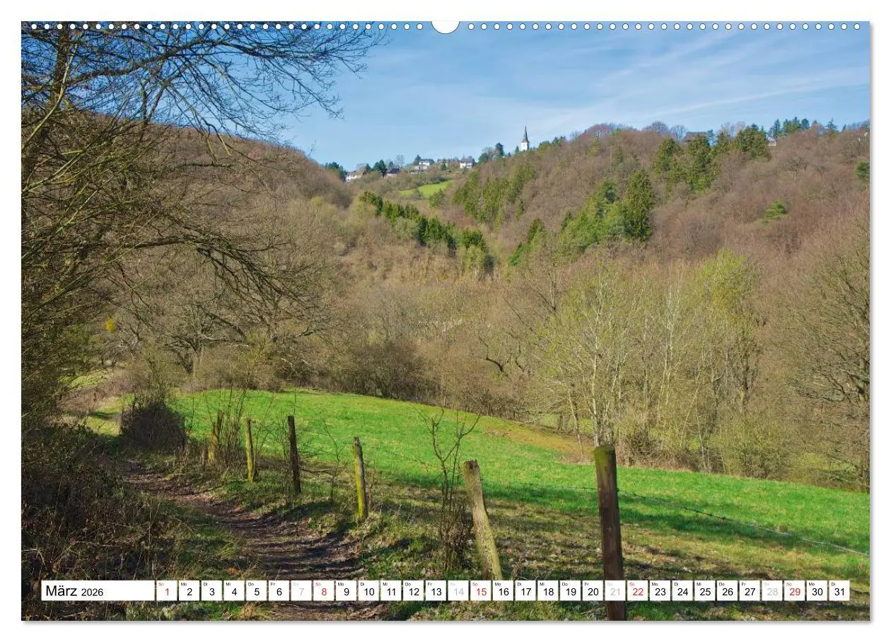 Bild: 9783516187090 | Traumhafte Wege durch die Eifel (Wandkalender 2026 DIN A2 quer),...
