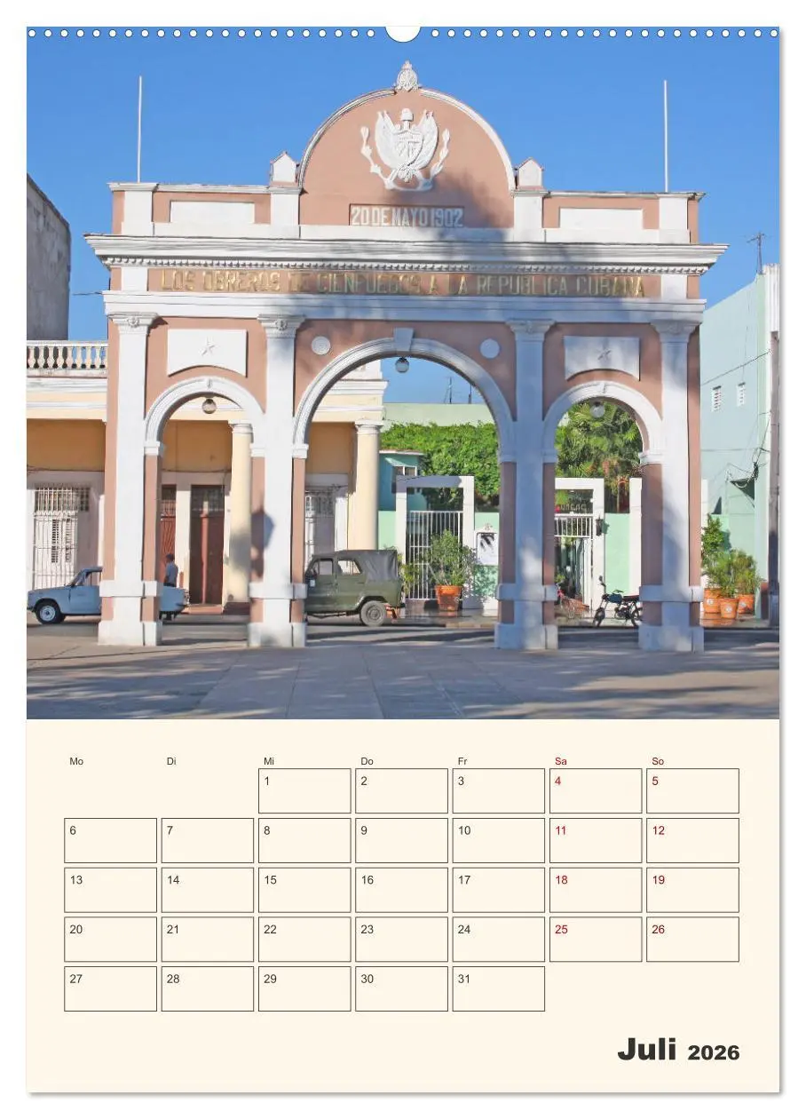 Bild: 9783516327090 | Kuba - Inselparadies in der Karibik (Wandkalender 2026 DIN A2...