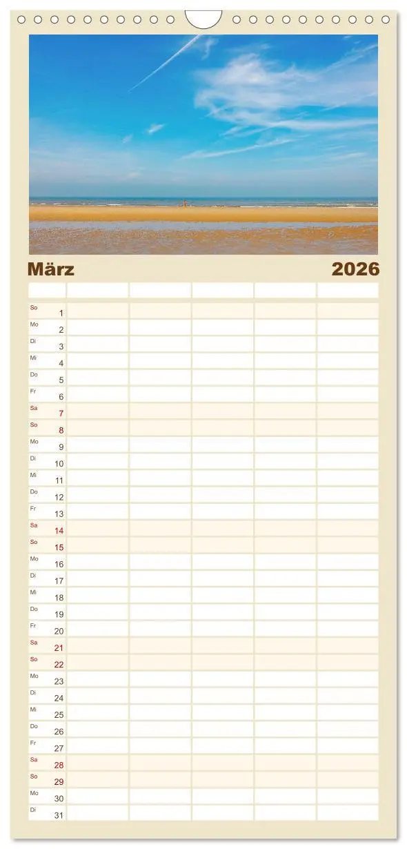 Bild: 9783516497090 | Familienplaner 2026 - Belgien - Grafschaft Flandern mit 5 Spalten...