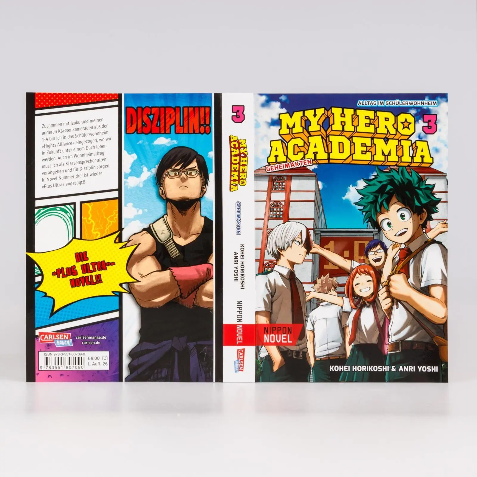 Bild: 9783551807090 | My Hero Academia Nippon Novel 3: My Hero Academia Novel 3 | Buch