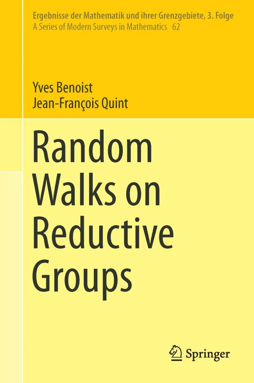 Cover: 9783319477190 | Random Walks on Reductive Groups | Jean-François Quint (u. a.) | Buch Cover: 9783319477190 | Random Walks on Reductive Groups | Jean-François Quint (u. a.) | Buch