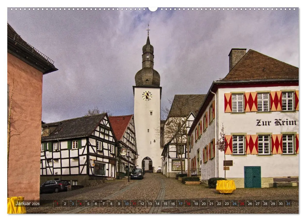 Bild: 9783457537190 | Stadtansichten Arnsberg (Wandkalender 2026 DIN A2 quer), CALVENDO...