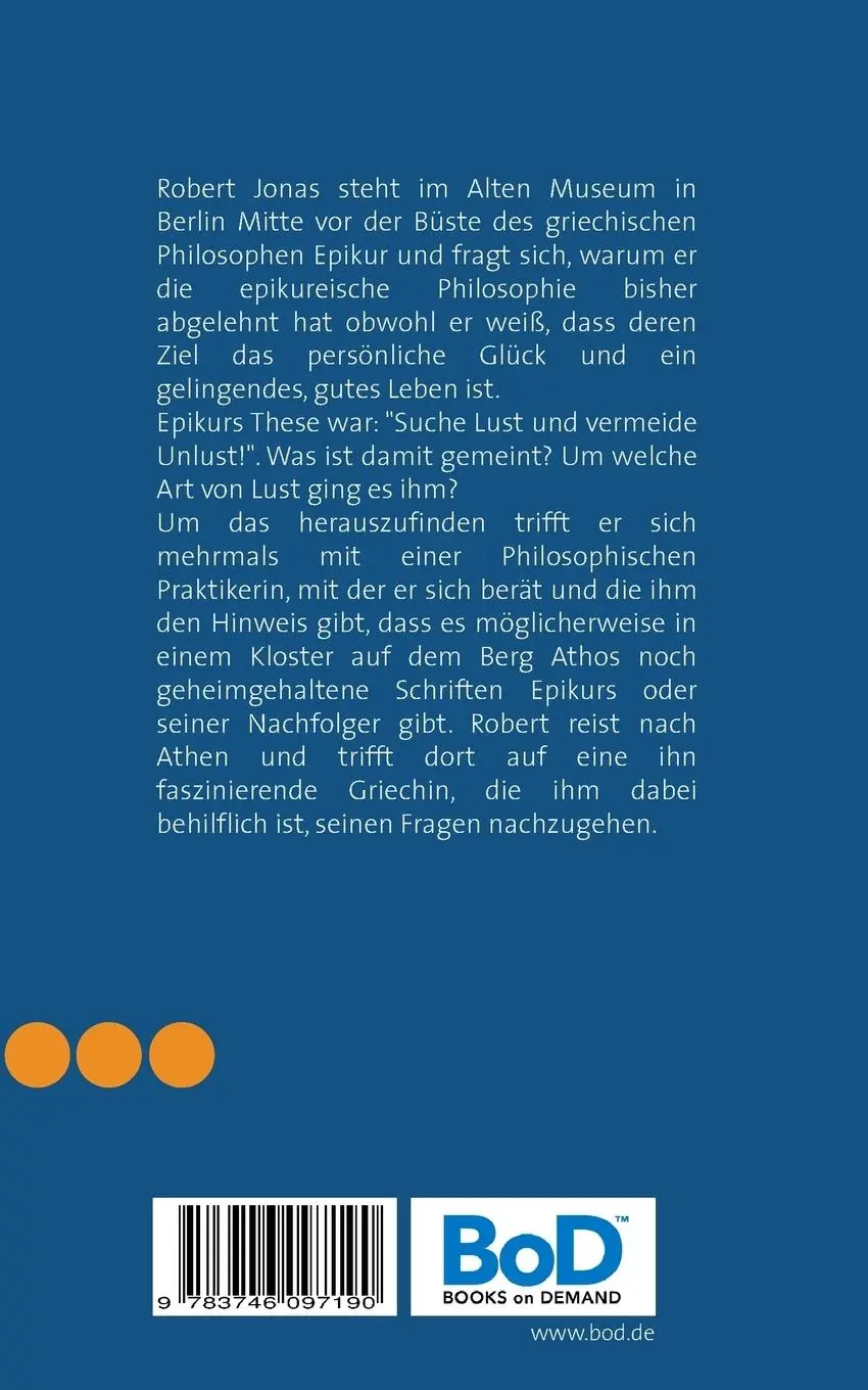 Rückseite: 9783746097190 | LebensLust | Komm, wir suchen Epikurs Garten! | Roger Wisniewski