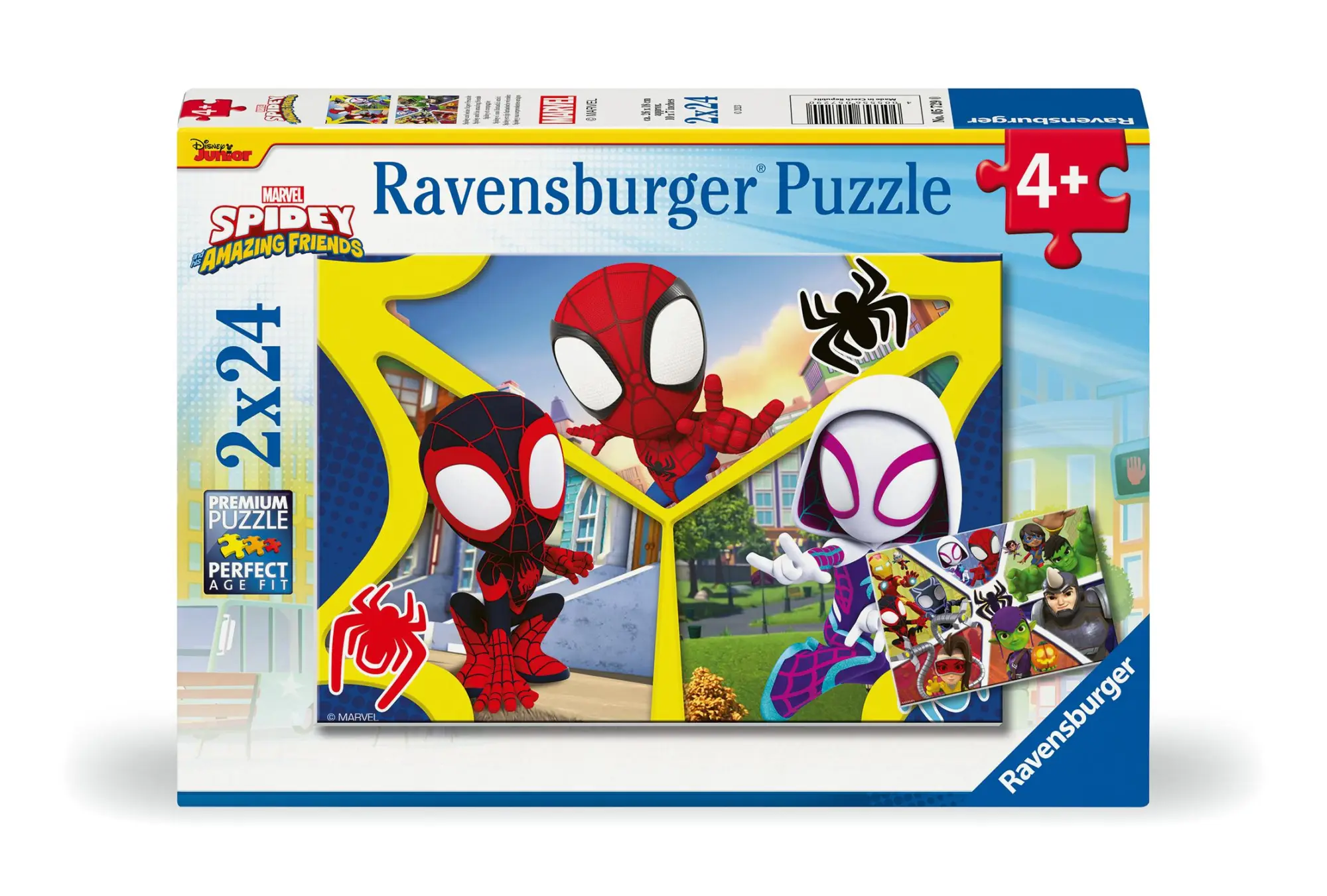 Cover: 4005556057290 | Kinderpuzzle 2x24 Teile - Spider-Man - Spidey und seine Super-Freunde