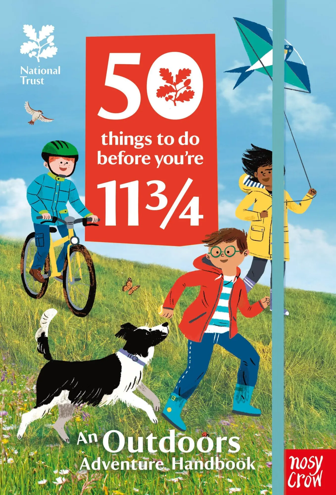 Cover: 9781788007290 | National Trust: 50 Things To Do Before You're 11 3/4 | Nosy Crow Ltd