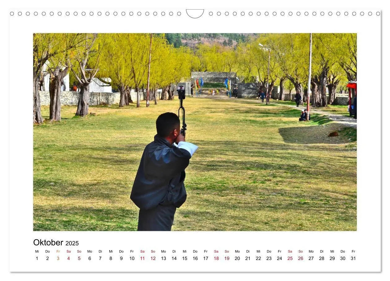 Bild: 9783435127290 | Bhutan - Berge, Buddhismus &amp; Bruttonationalglück (Wandkalender 2025...