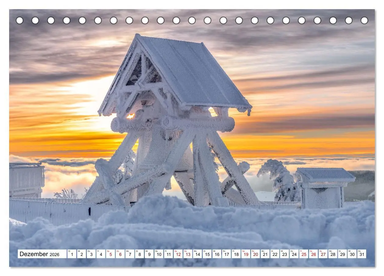 Bild: 9783457527290 | Schönes Erzgebirge (Tischkalender 2026 DIN A5 quer), CALVENDO...