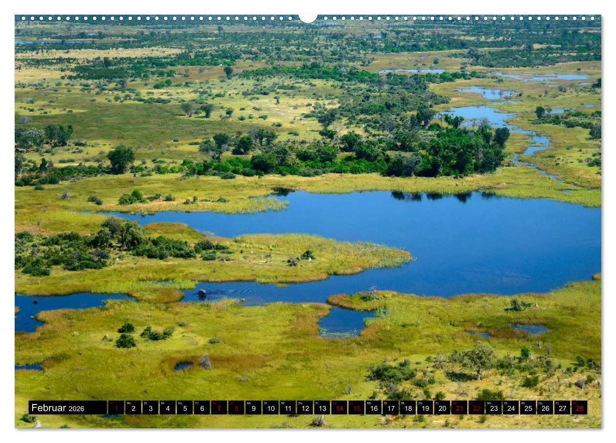 Bild: 9783457907290 | Faszination Botswana (Wandkalender 2026 DIN A2 quer), CALVENDO...
