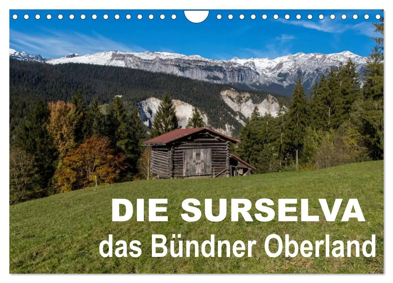 Cover: 9783516097290 | Die Surselva - das Bündner Oberland (Wandkalender 2026 DIN A4...