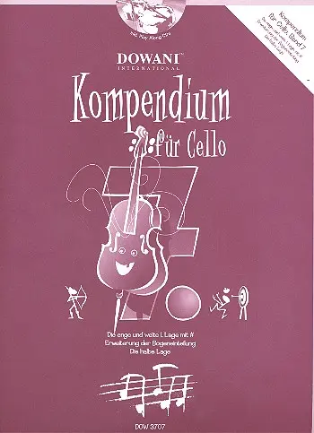 Cover: 9783905477290 | Kompendium Bd.7 (+2CD's) für Violoncello 113205 | Josef Hofer | 2017