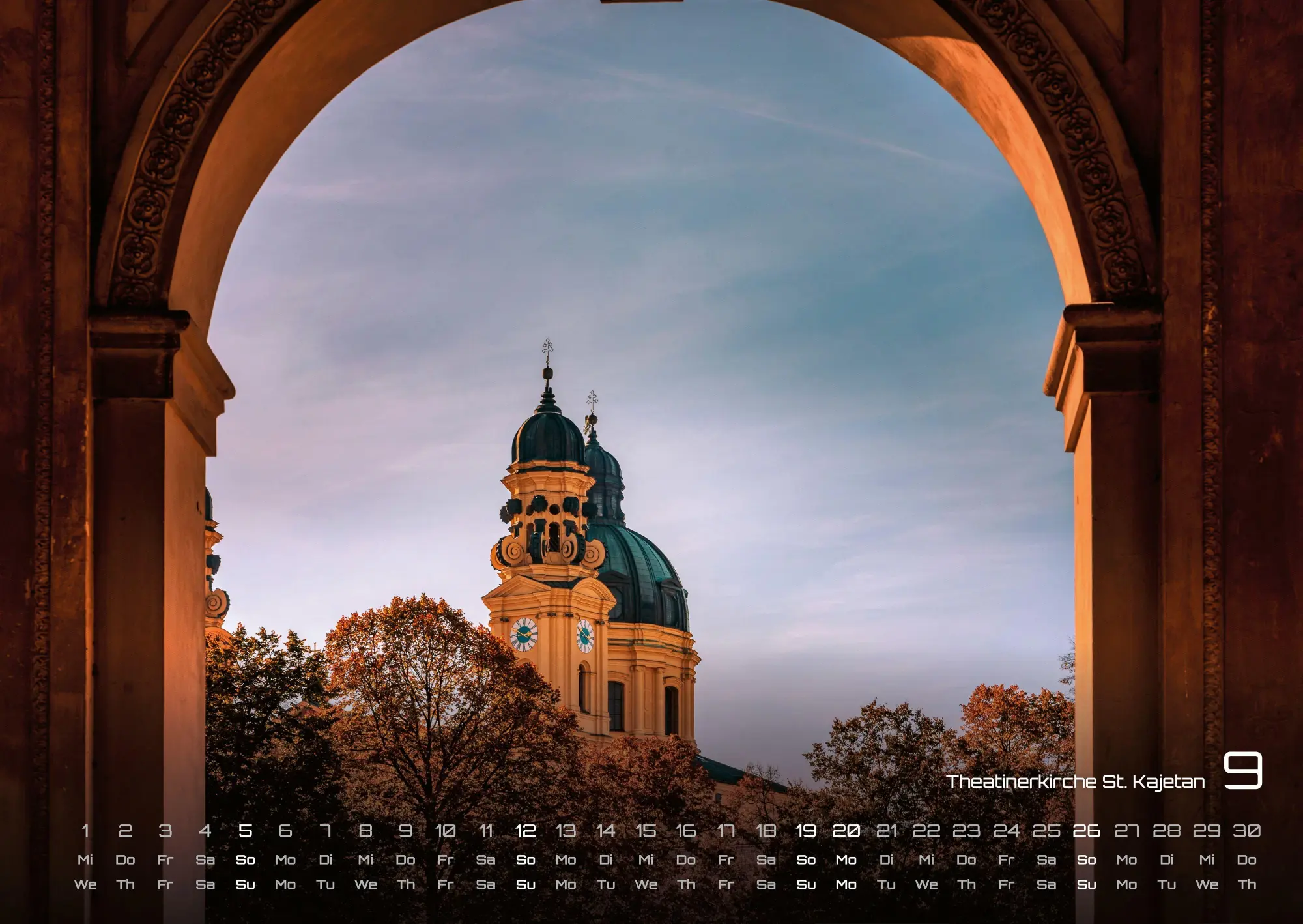 Bild: 9783986737290 | München - Zwischen Alpenblick und Altstadtflair - 2027 - Kalender...