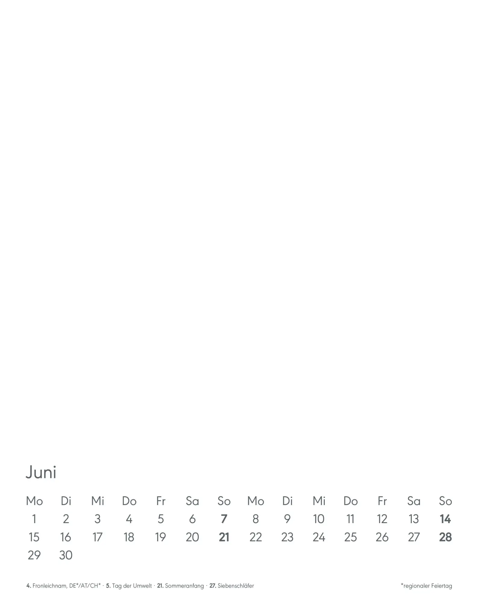Bild: 4069095007390 | Kreativ-Kalender Tischaufsteller hoch weiß 2026 - 16 x 20 - Foto,...