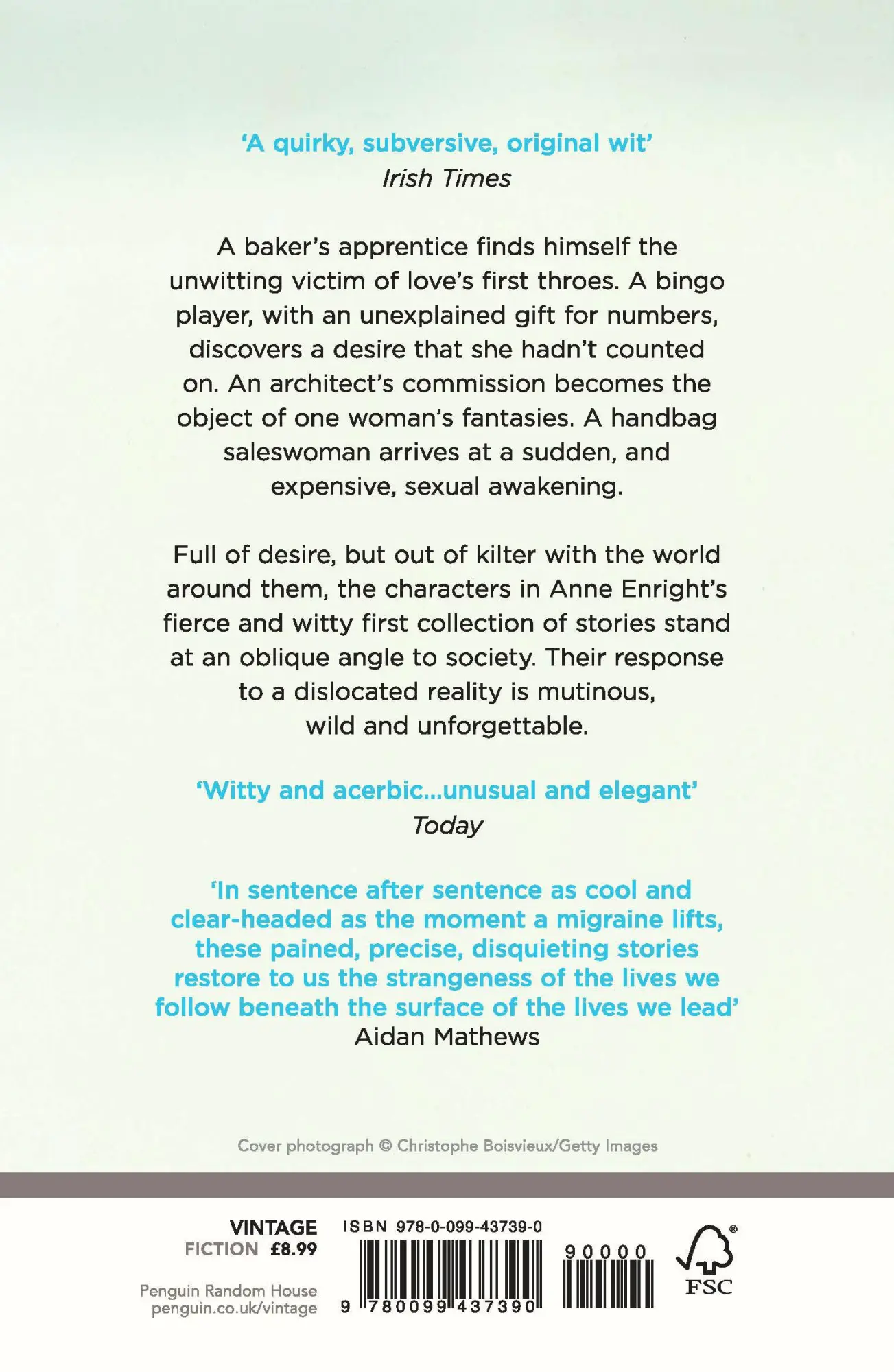 Rückseite: 9780099437390 | The Portable Virgin | Anne Enright | Taschenbuch | 179 S. | Englisch