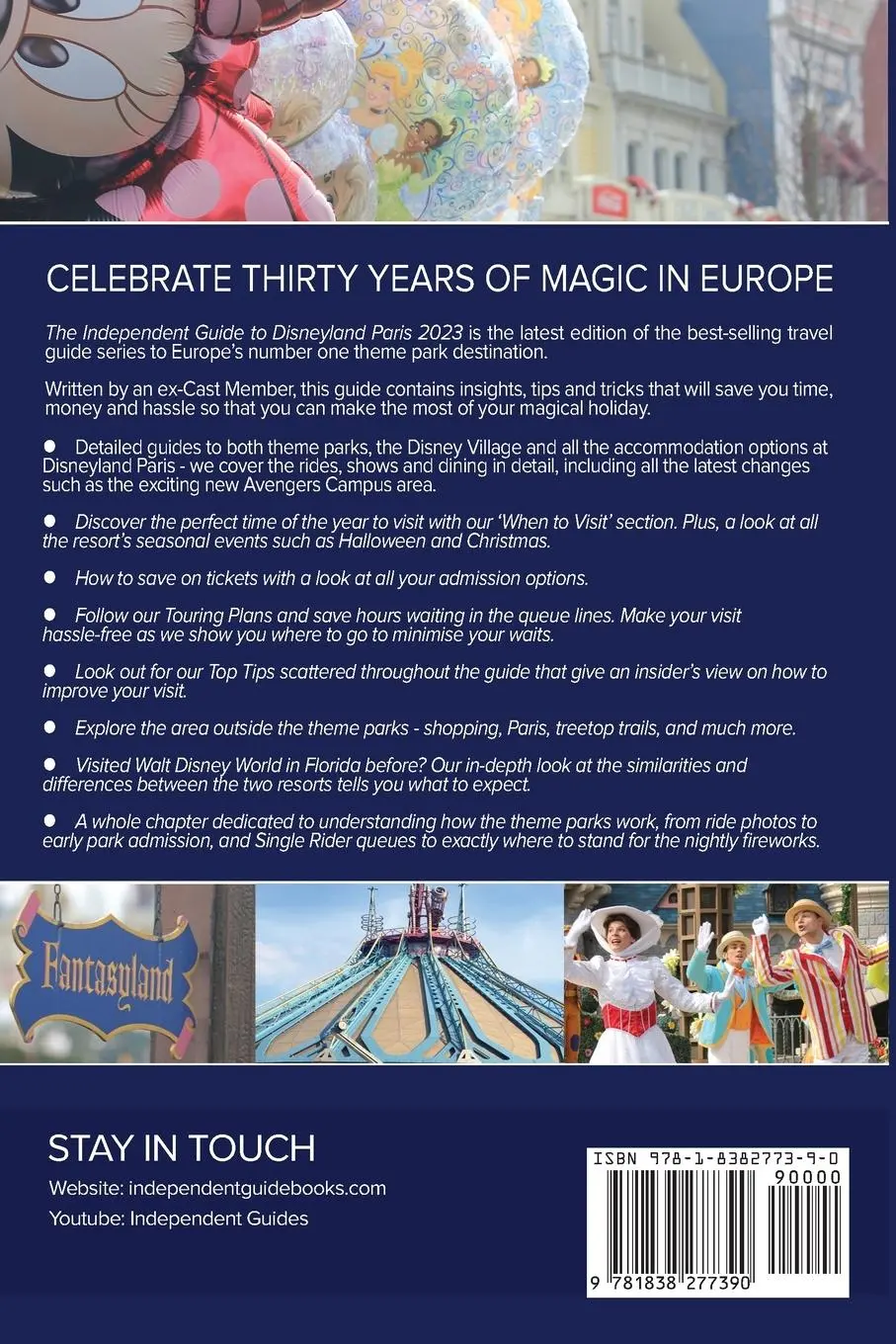 Rückseite: 9781838277390 | The Independent Guide to Disneyland Paris 2023 | G. Costa | Buch