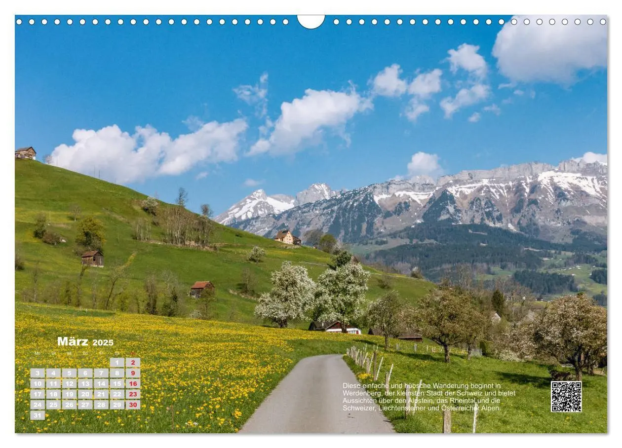 Bild: 9783435117390 | Wandern in den Alpen (Wandkalender 2025 DIN A3 quer), CALVENDO...
