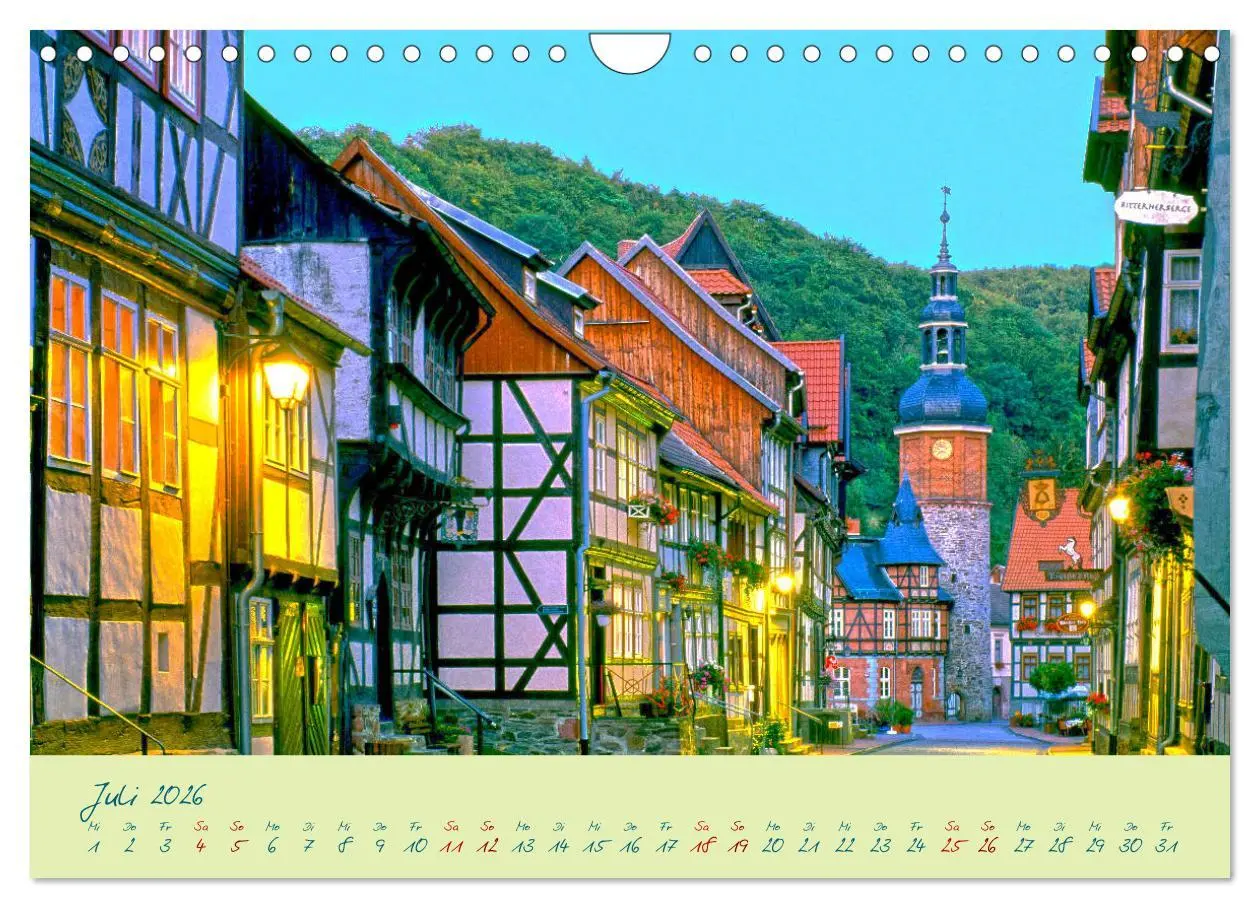 Bild: 9783457757390 | Harz Natur pur und Weltkulturerbe (Wandkalender 2026 DIN A4 quer),...