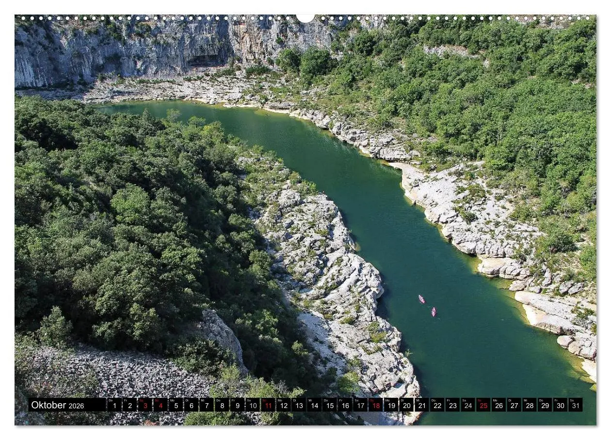 Bild: 9783457997390 | Ardèche, Grand Canyon Europas (hochwertiger Premium Wandkalender...