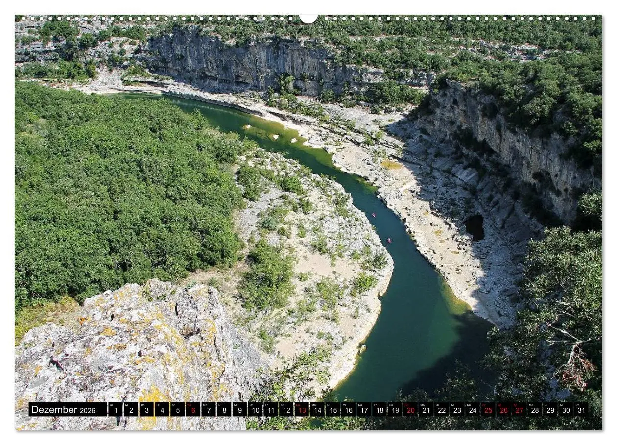 Bild: 9783457997390 | Ardèche, Grand Canyon Europas (hochwertiger Premium Wandkalender...
