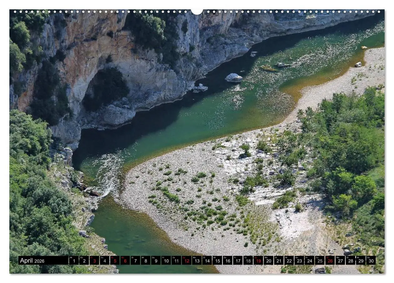 Bild: 9783457997390 | Ardèche, Grand Canyon Europas (hochwertiger Premium Wandkalender...