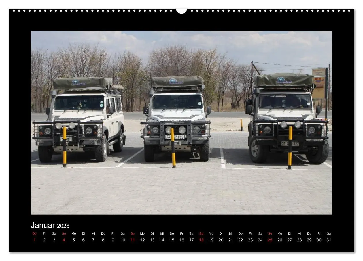 Bild: 9783516157390 | Land Rover Defender - Unterwegs in Afrika (Wandkalender 2026 DIN A2...