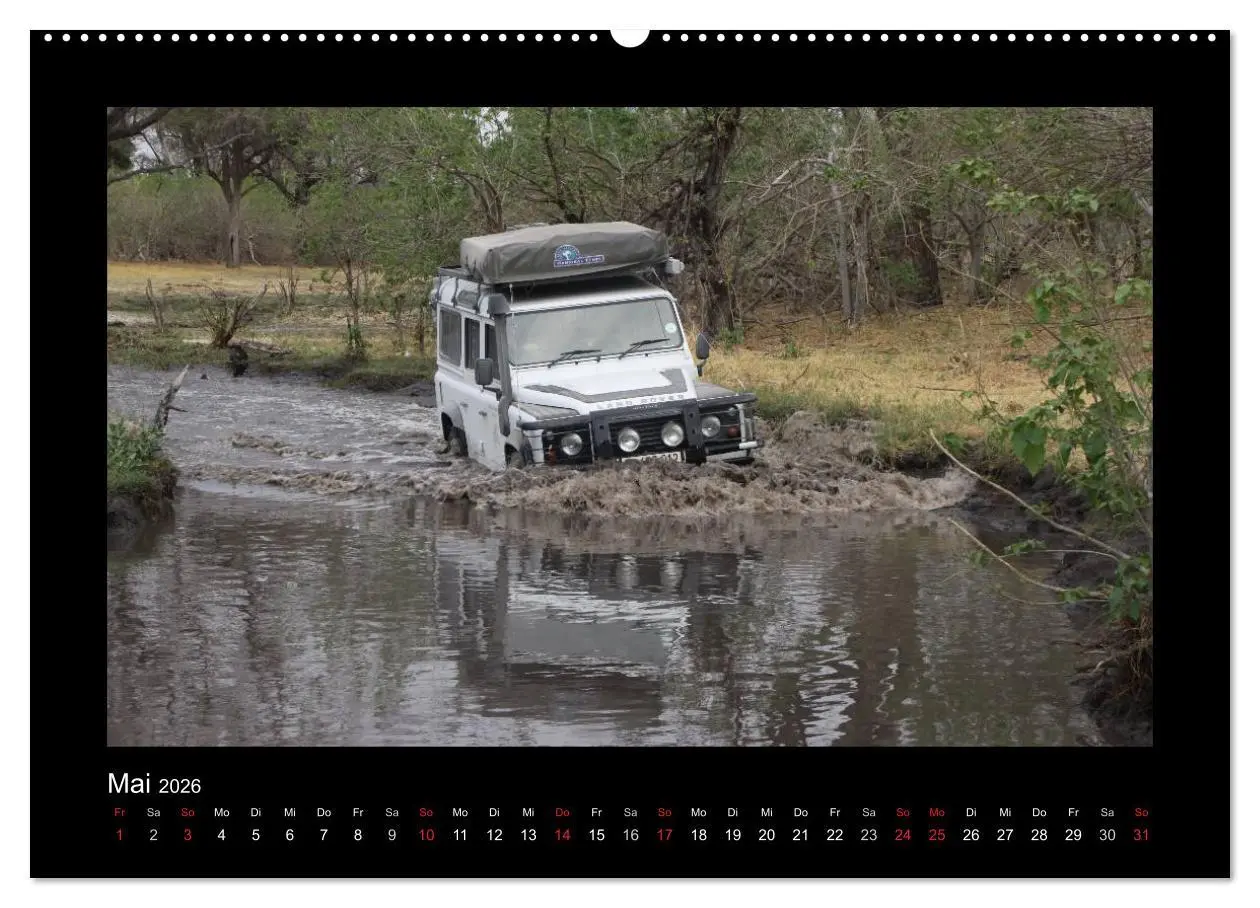 Bild: 9783516157390 | Land Rover Defender - Unterwegs in Afrika (Wandkalender 2026 DIN A2...