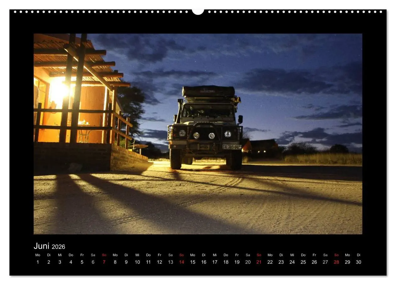 Bild: 9783516157390 | Land Rover Defender - Unterwegs in Afrika (Wandkalender 2026 DIN A2...