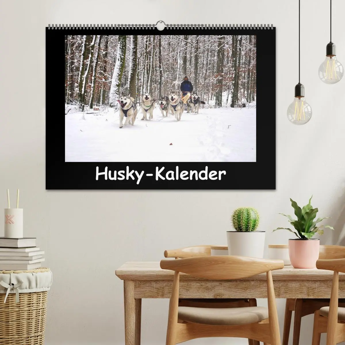 Bild: 9783516227390 | Husky-Kalender (Wandkalender 2026 DIN A2 quer), CALVENDO...