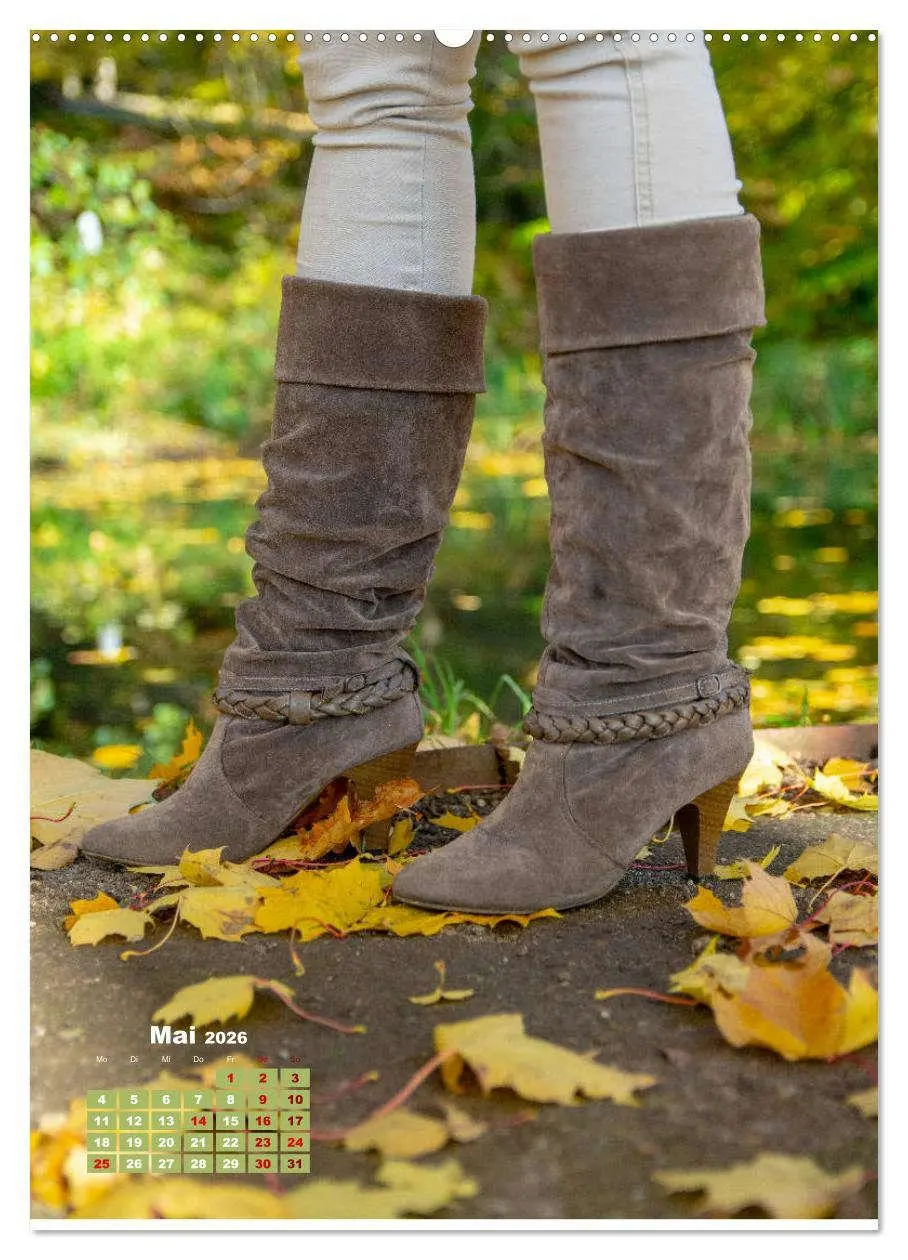 Bild: 9783516397390 | Stiefel und High Heels im Herbst (Wandkalender 2026 DIN A2 hoch),...