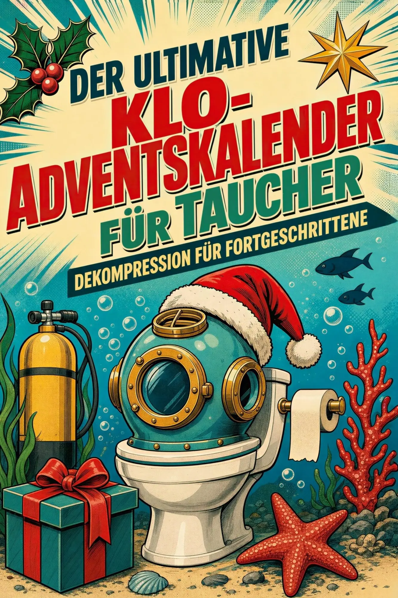 Cover: 9783696107390 | Der ultimative Klo-Adventskalender für Taucher | Zoe Horn | Buch