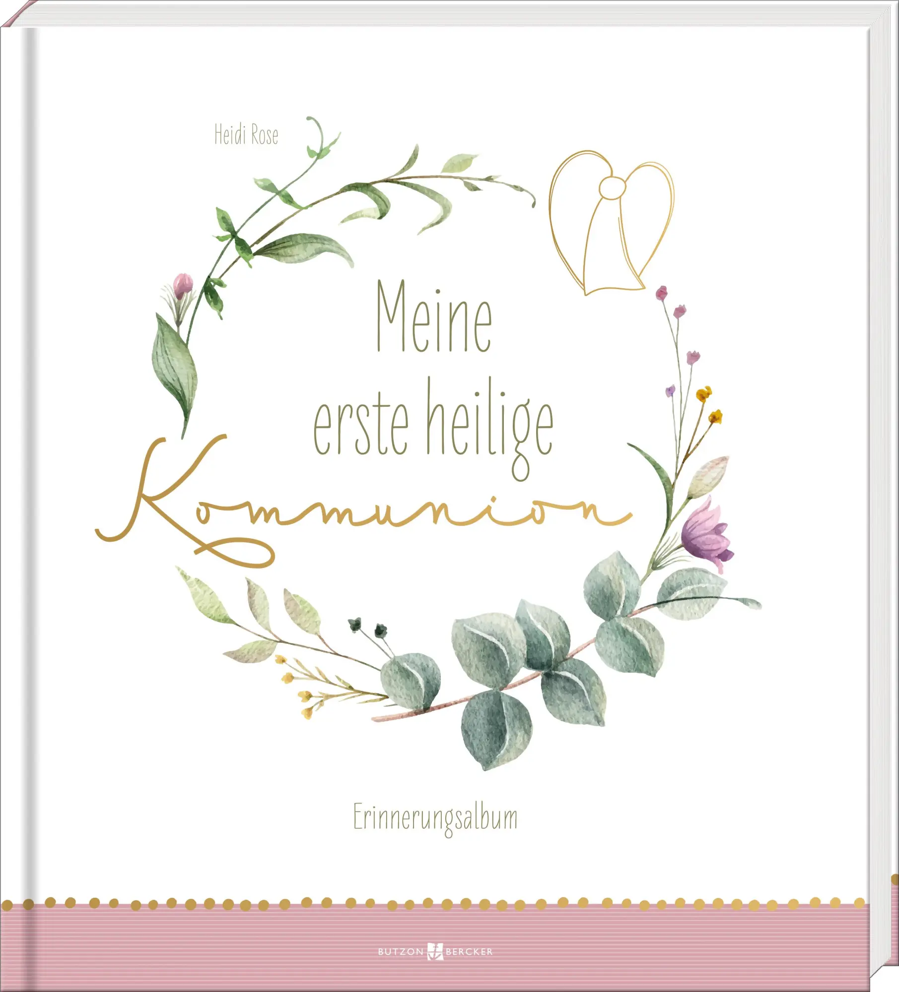 Cover: 9783766637390 | Meine erste heilige Kommunion | Erinnerungsalbum | Heidi Rose | Buch